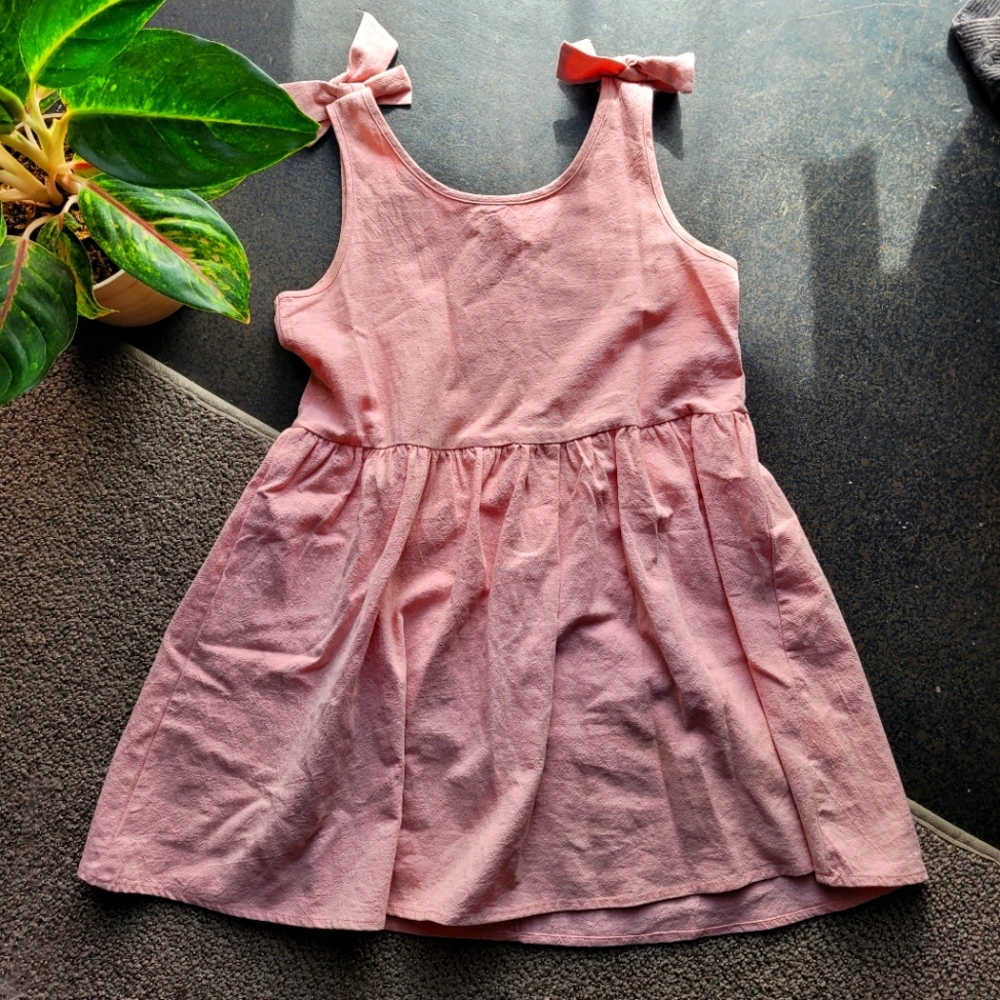 Girls Dress Mauve Pink Size 10
